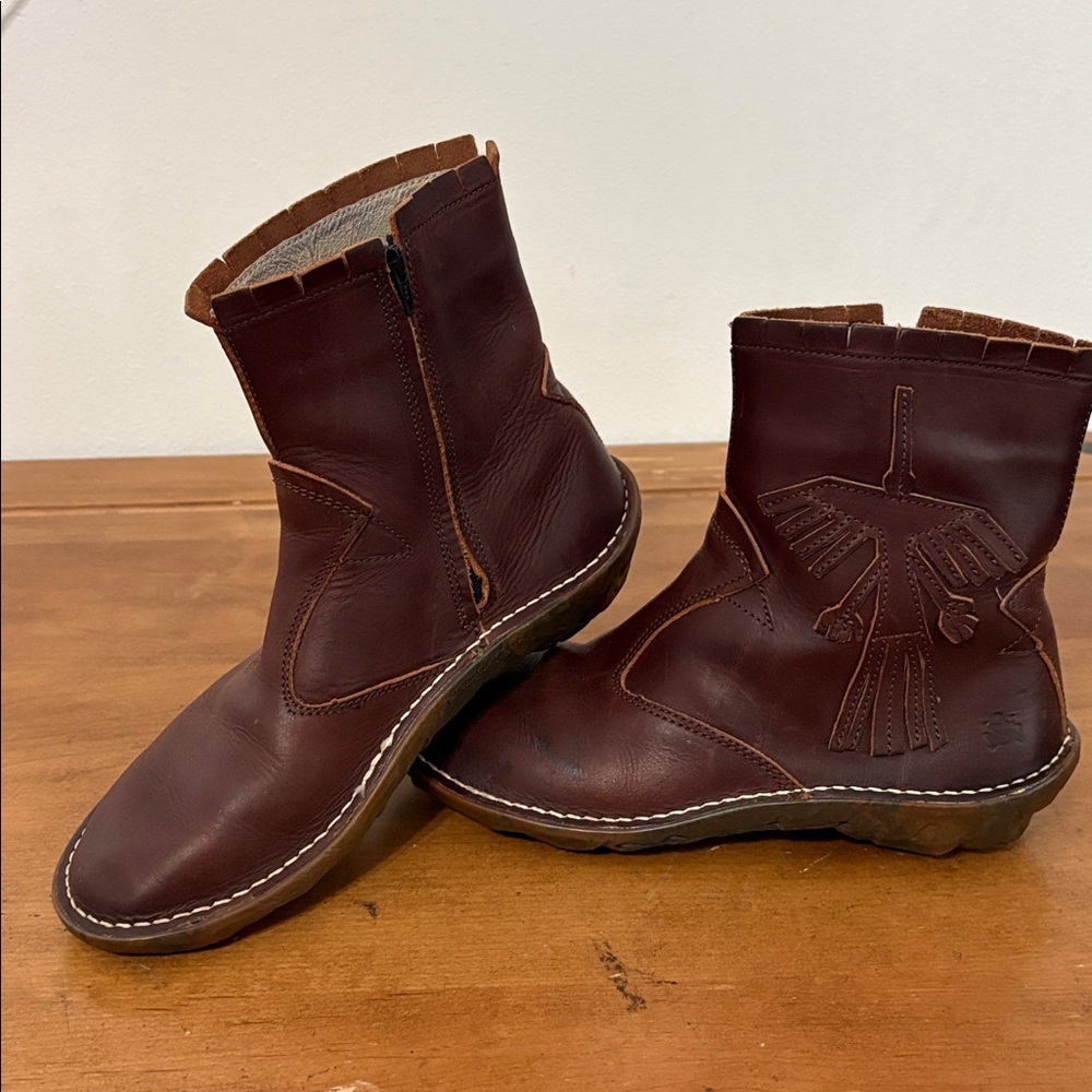 El Naturalista Leather Boots Size 41